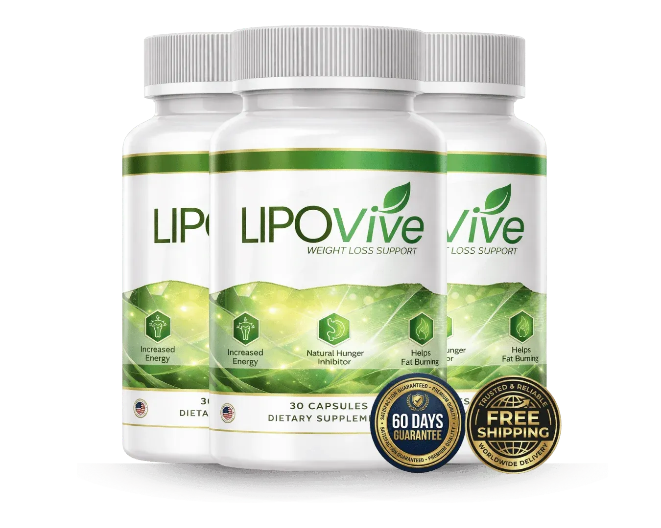 3 Bottles LipoVive